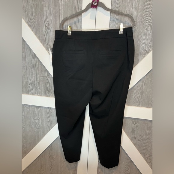 199. NWT Zac & Rachel Women's Pull-on Black Dress Pants Straight Leg 2x - Picture 6 of 7